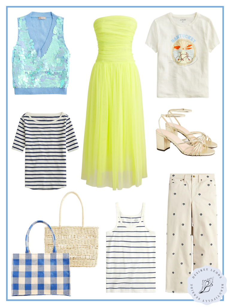 THE J.CREW SUMMER COLLECTION IS HERE Beautifully Seaside