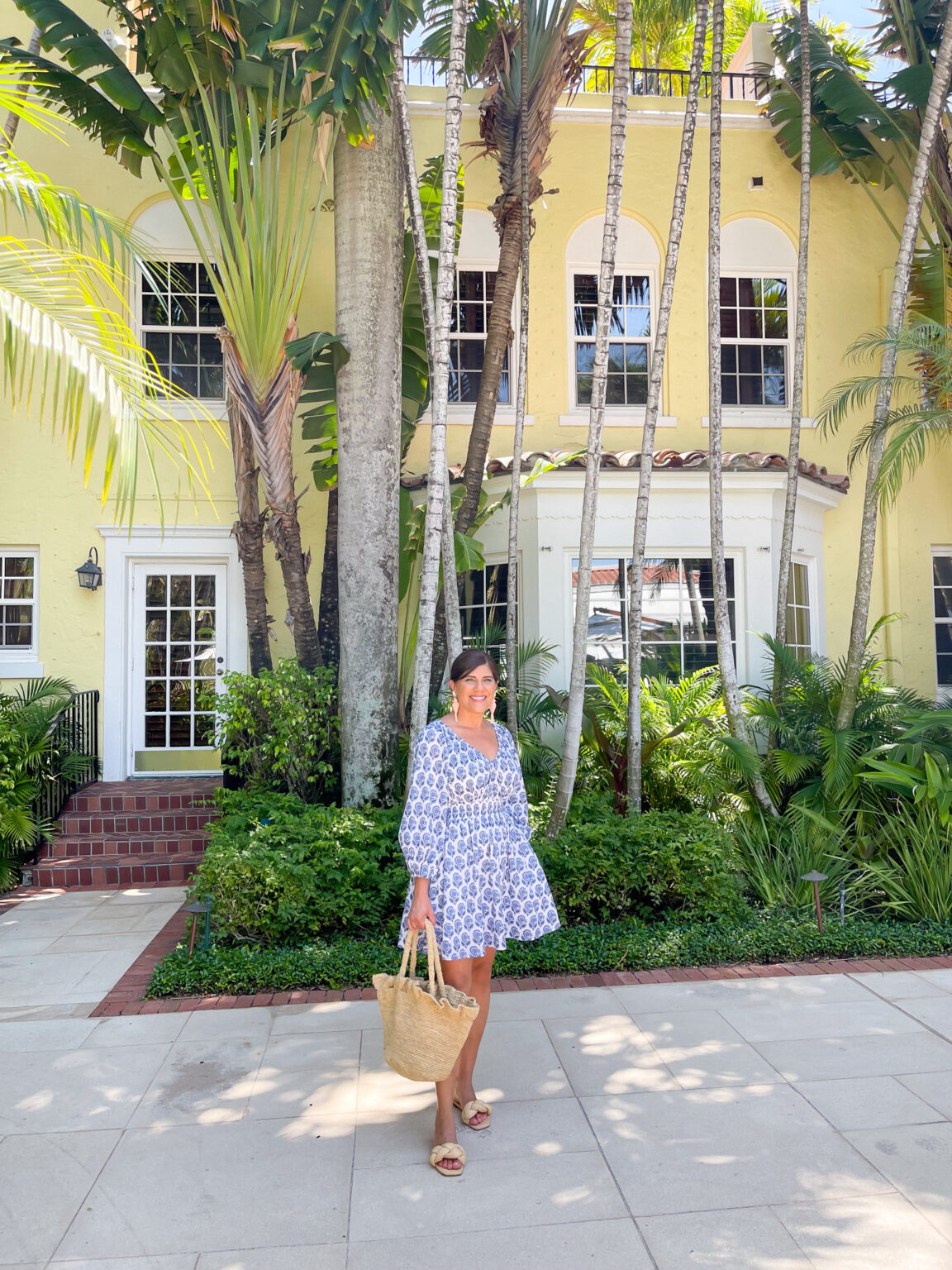 Desiree Leone At The Palm Beach Lately And Neely Phelan Earring 