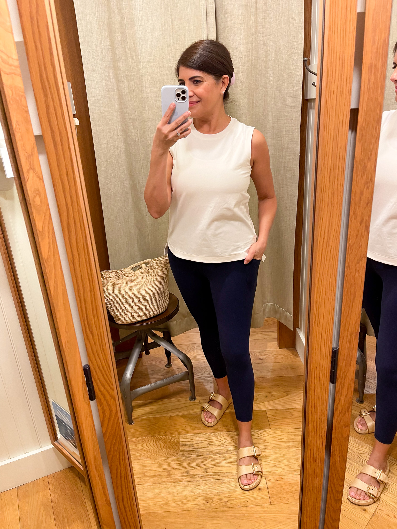 I found the perfect workout bra that's supportive and provides mobility by Desiree Leone of Beautifully Seaside.