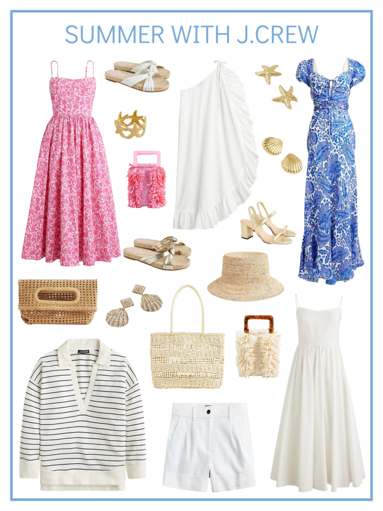 EXPLORE J.CREW'S NEW SUMMER COLLECTION - Beautifully Seaside