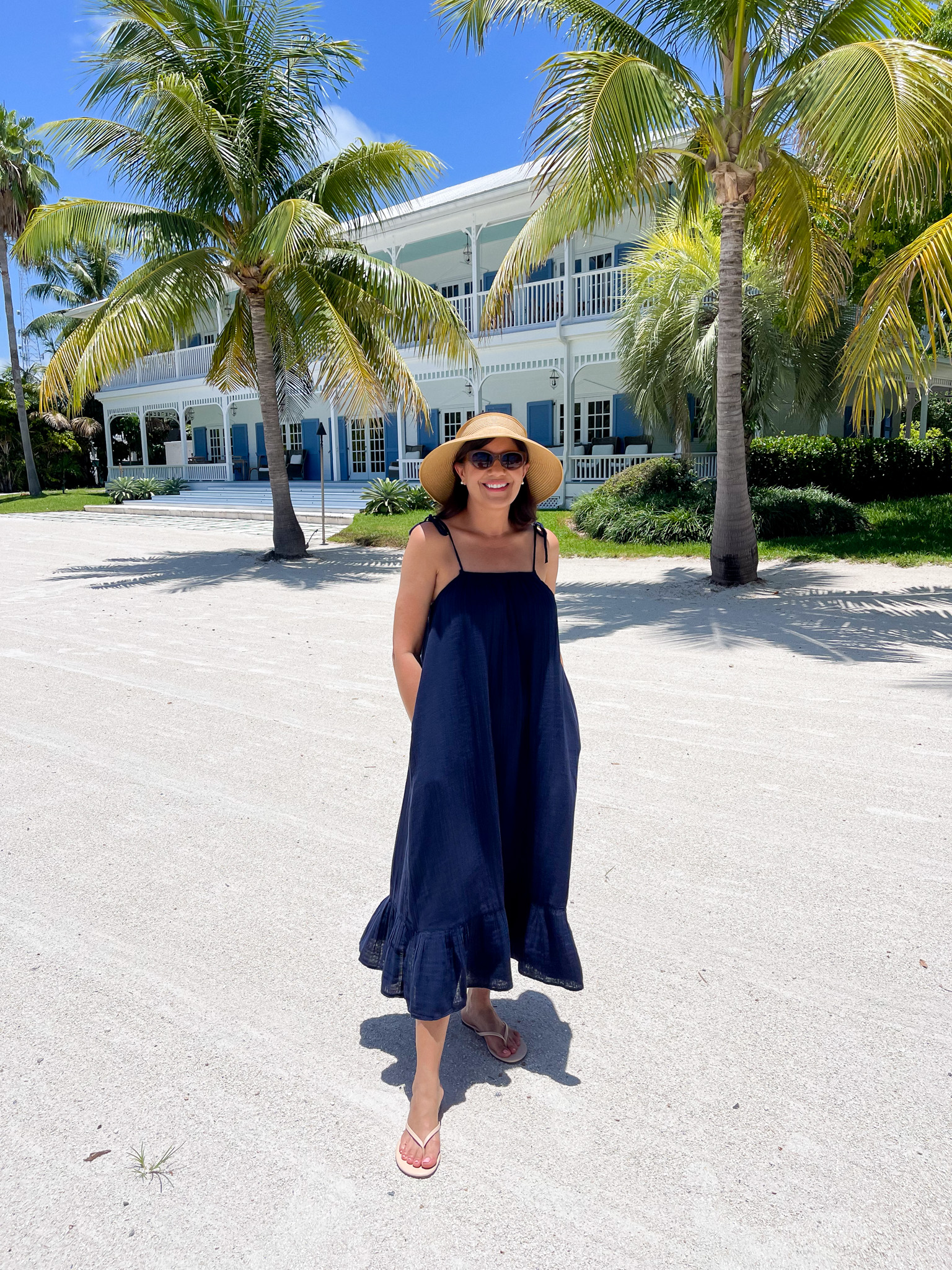 Introducing beautiful new Walmart dresses you'll love for summer that are super stylish and affordable for vacation. Worn by Desiree Leone of Beautifully Seaside