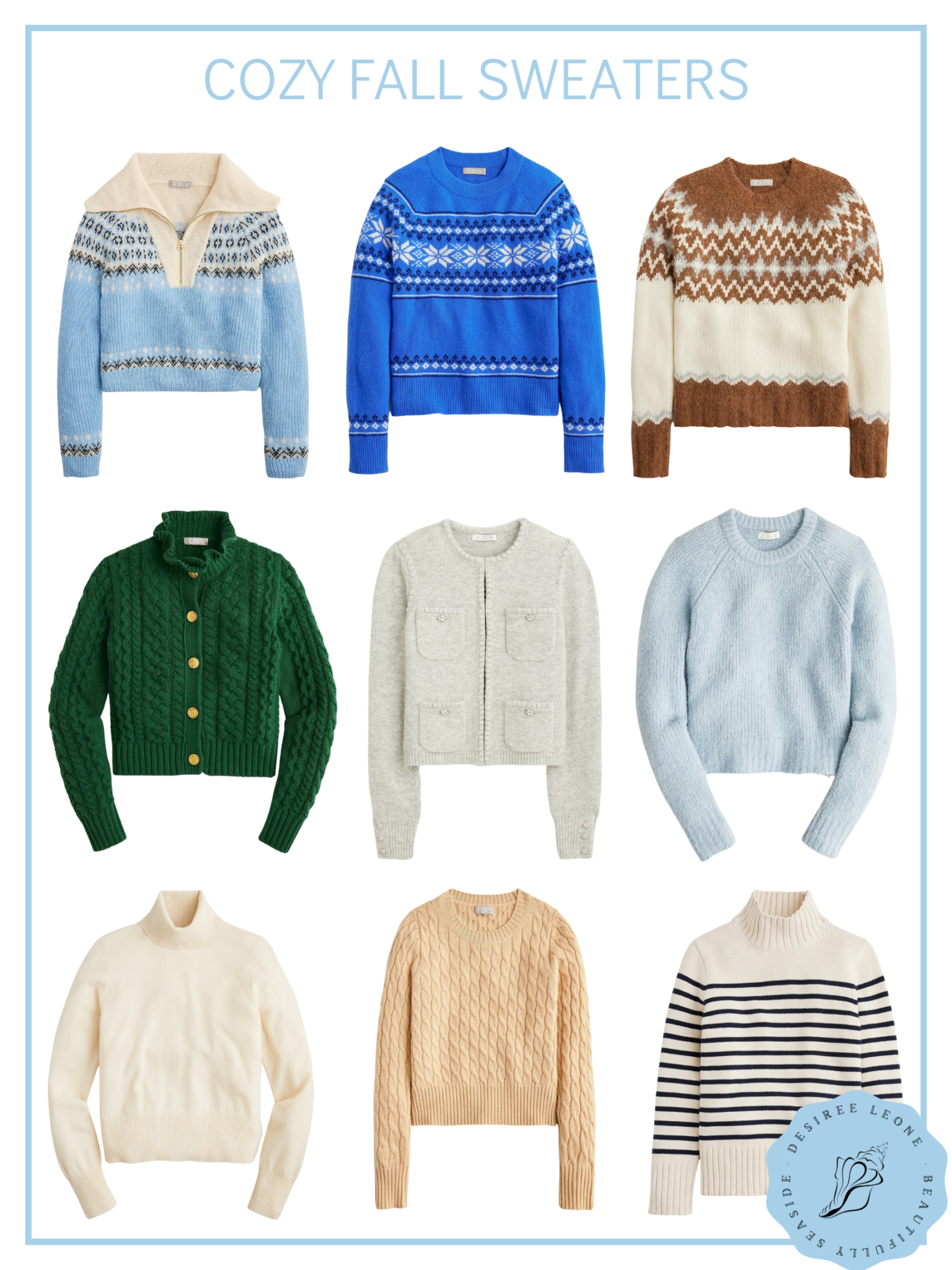 9 Cozy Fall Sweaters To Wear This Season - Beautifully Seaside