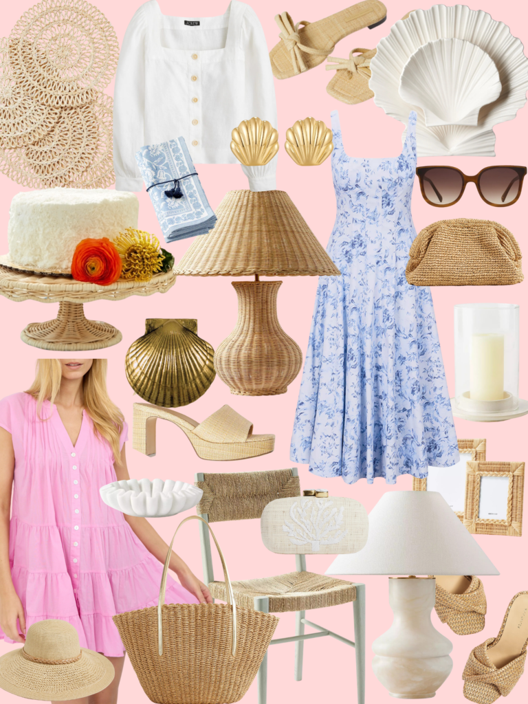 Shop this beautiful elegant coastal collection of Looks I Love, featuring resort style and island decor and furniture pieces.