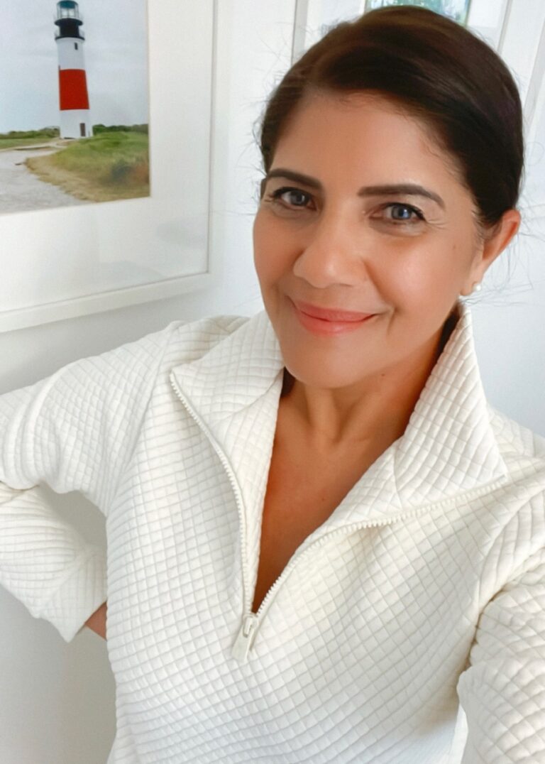Desiree Leone of Beautifully Seaside shares the only beauty products I’ve used consistently in my 40s—and still love at 54.