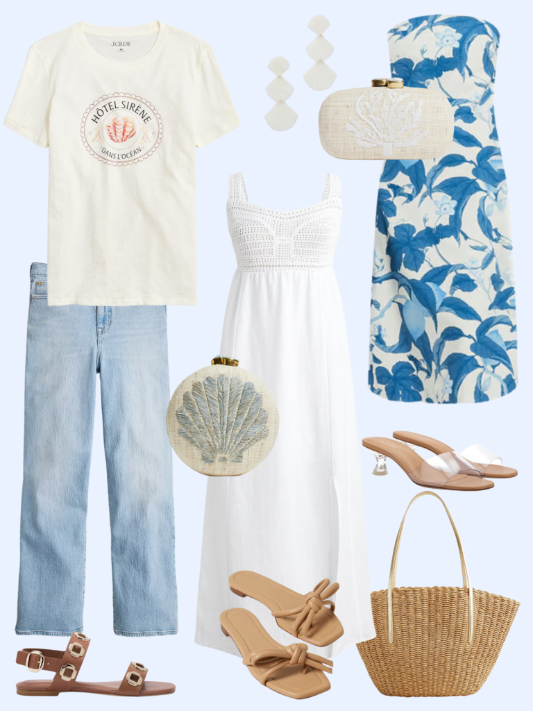 Desiree Leone of Beautifully Seaside is shares new coastal looks in the Vacation Shop, featuring dresses and more!