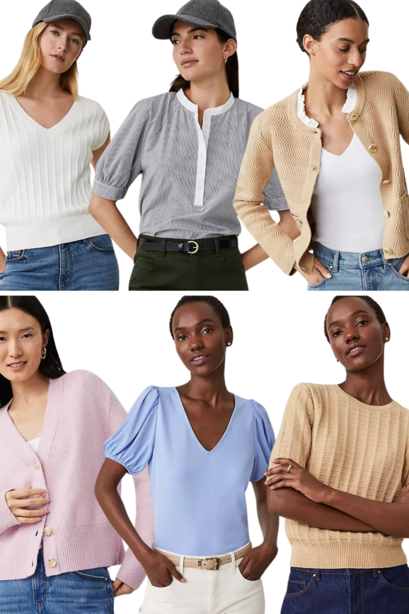 Shop some of the best fall transition pieces I've ever seen from Ann Taylor's new collection, included styles on sale.