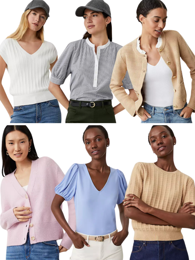 Shop some of the best fall transition pieces I've ever seen from Ann Taylor's new collection, included styles on sale. 