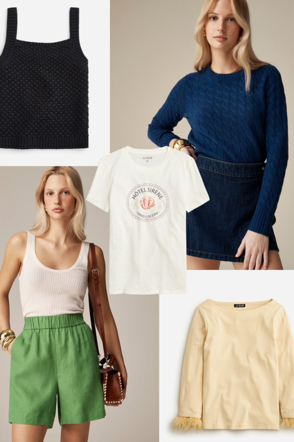 J.Crew is having the best sale and this is what I bought, including the coziest cashmere sweater, cutest t-shirt and more!