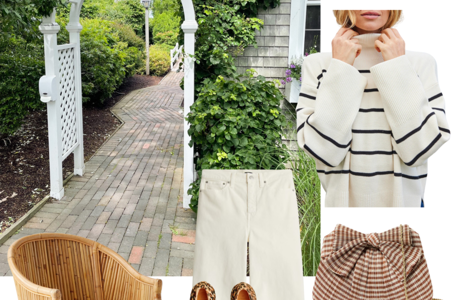 Discover 10 Nantucket style things I'm loving for fall Vol. 1, featuring the coziest basket, pumpkin candle, striped sweater, and more!