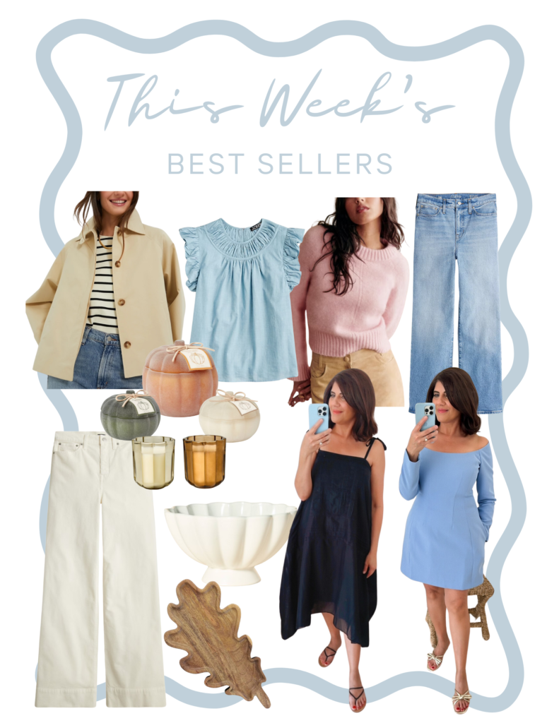 Welcome to a new weekly series where I’m excited to share this week's best sellers list, featuring fashion and home decor favorites. 