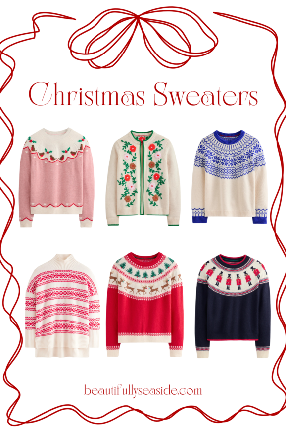 Shop the merriest Christmas sweaters for all your holiday celebrations, including the most unique fair isle and more!