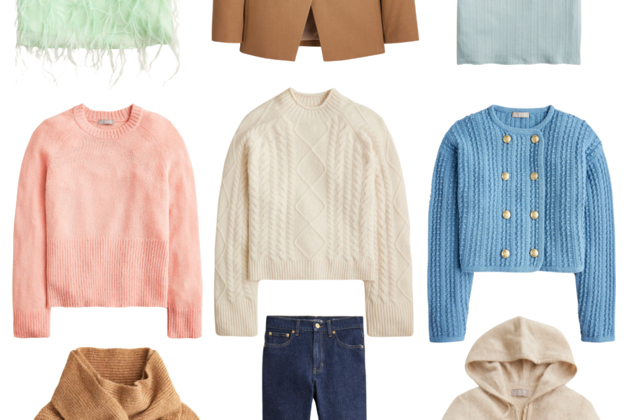 Desiree Leone of Beautifully Seaside shares fresh new winter arrivals at J.Crew that she added to her wishlist.