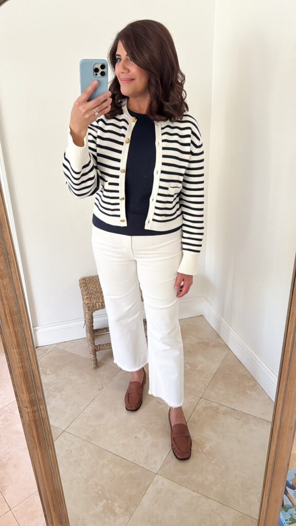 Desiree Leone of Beautifully Seaside shares outfits of the week 1/17/25, featuring cozy looks to wear this winter.