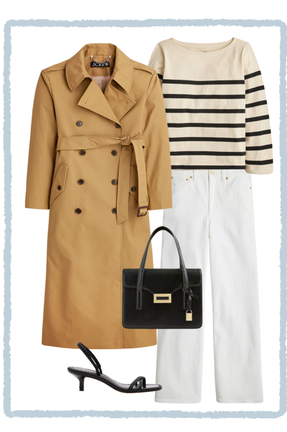 Desiree Leone of Beautifully Seaside shares new J.Crew outfit ideas to wear this month, featuring new arrivals.