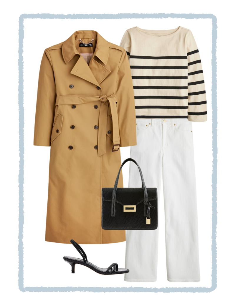 Desiree Leone of Beautifully Seaside shares new J.Crew outfit ideas to wear this month, featuring new arrivals.