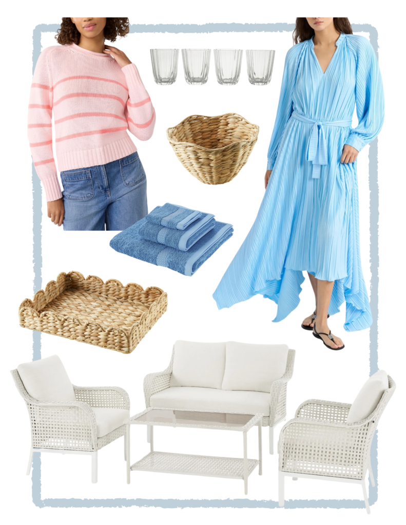 Desiree Leone of Beautifully Seaside shares coastal Walmart finds of the week, featuring a beautiful outdoor wicker set and more.