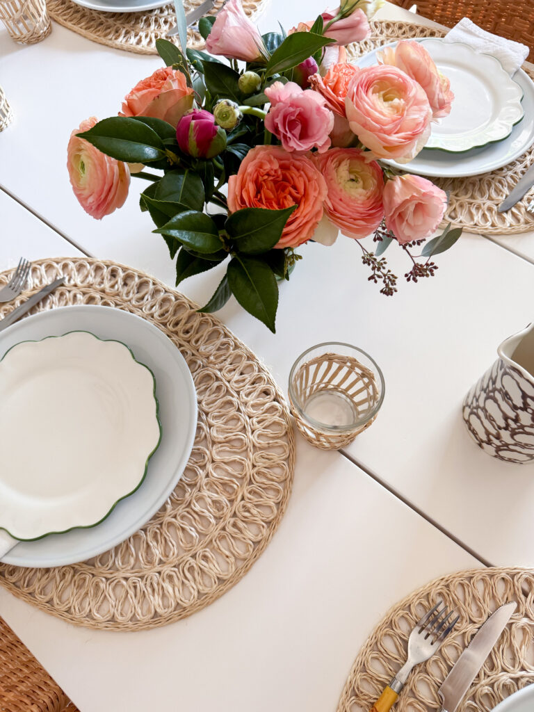 Sharing how I styled a gorgeous table for a special birthday at home, including a beautiful  new vase I love!