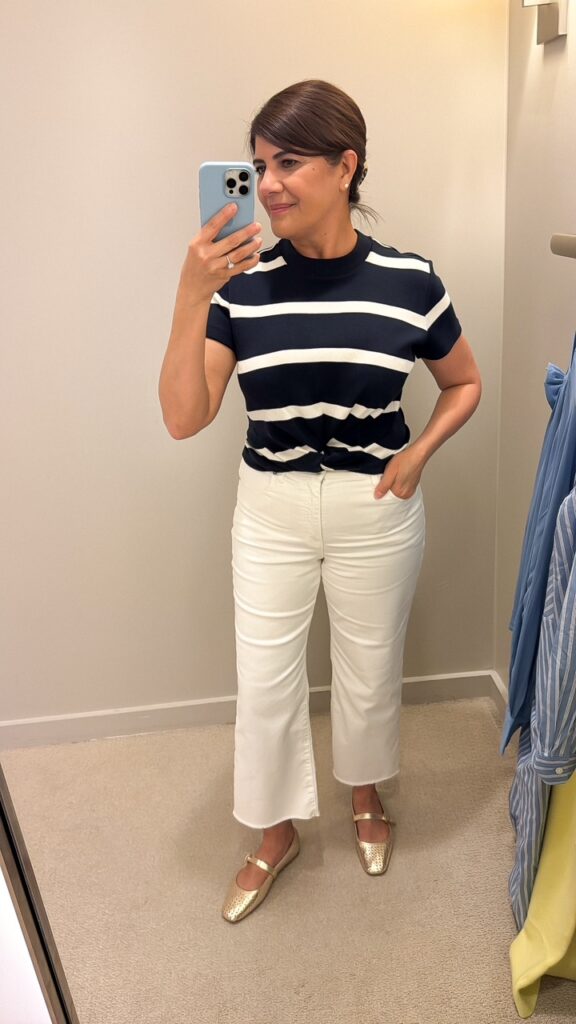 Sharing my favorite nautical styles on sale at Ann Taylor for 30% off off. These new arrivals are the perfect additions for spring. 