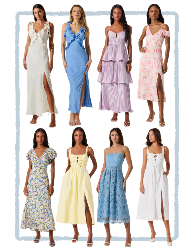 BEAUTIFUL SPRING DRESSES FOR SPECIAL OCCASIONS