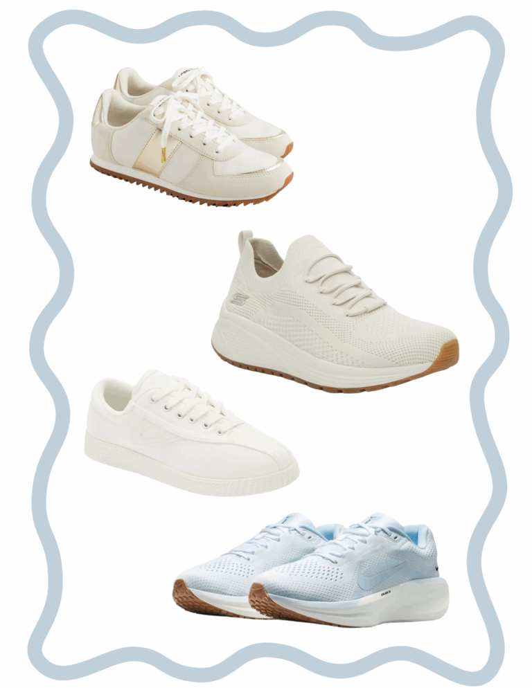 Desiree Leone of Beautifully Seaside shares, why I switched to comfier sneakers for everyday life, and how they made a difference.