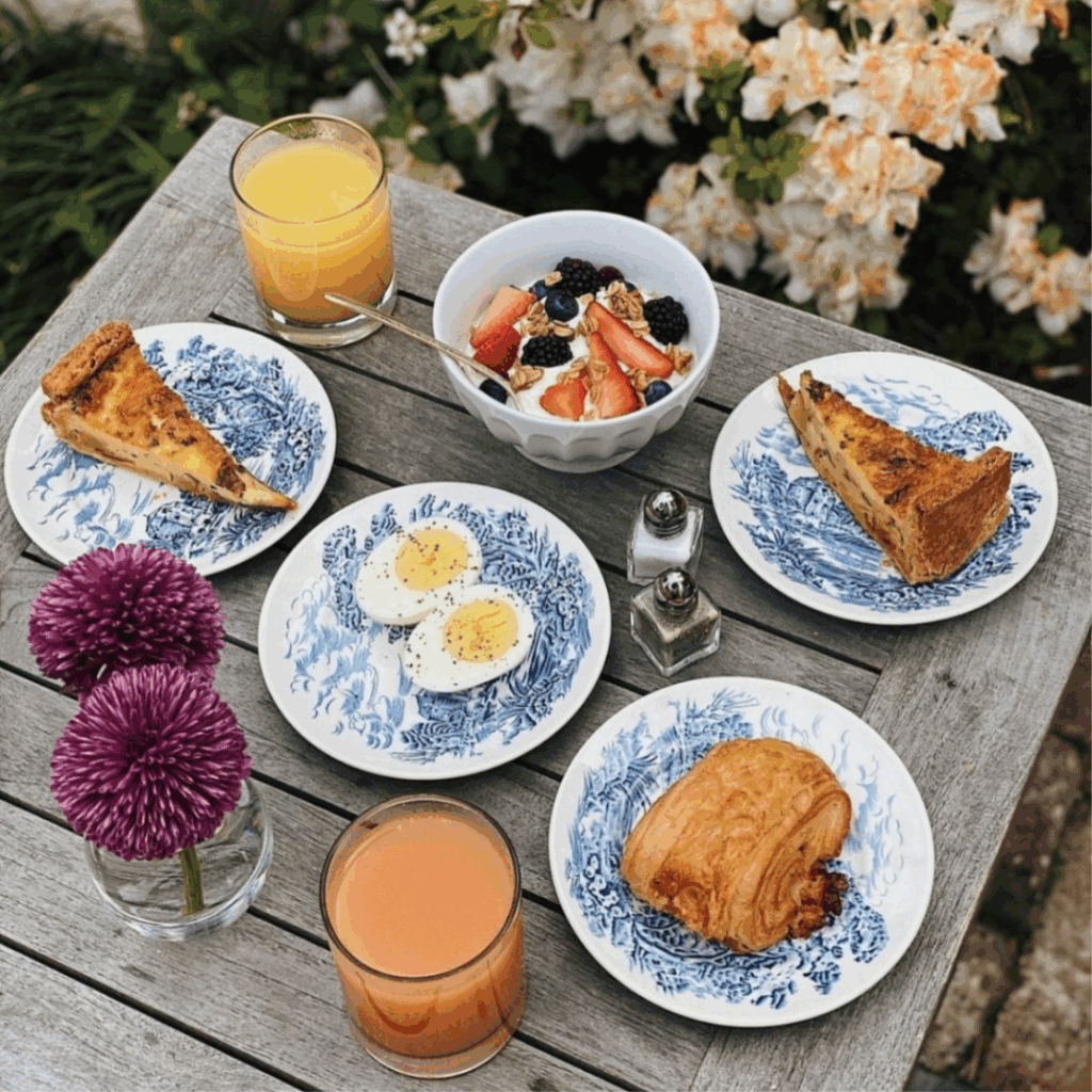 Desiree Leone of Beautifully Seaside shares fun post featuring, What a Nancy Meyers Summer Looks Like—At Home Right Now.