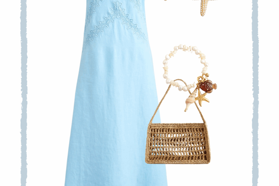The One Dress I’m Styling Three Ways (Because It Deserves a Moment) by Desiree Leone of Beautifully Seaside online coastal magazine.