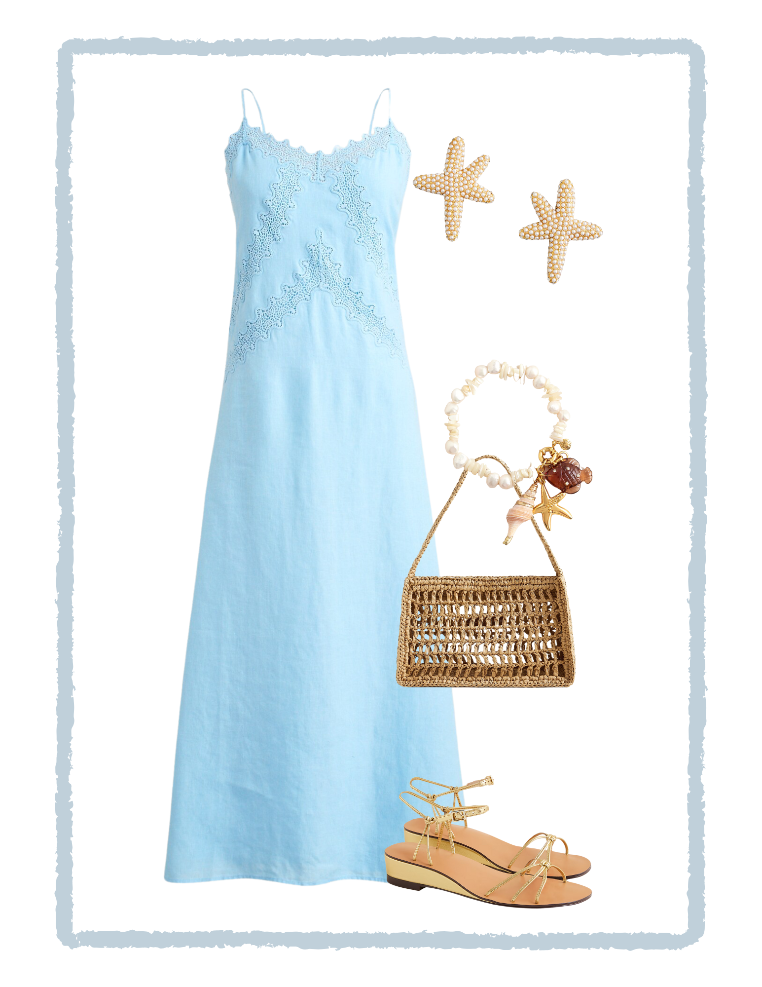 The One Dress I’m Styling Three Ways (Because It Deserves a Moment) by Desiree Leone of Beautifully Seaside online coastal magazine.