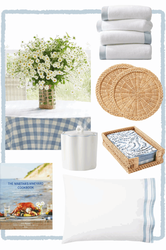 Desiree Leone of Beautifully Seaside shares Nancy Meyers approved coastal decor under $50, just in time for summer.