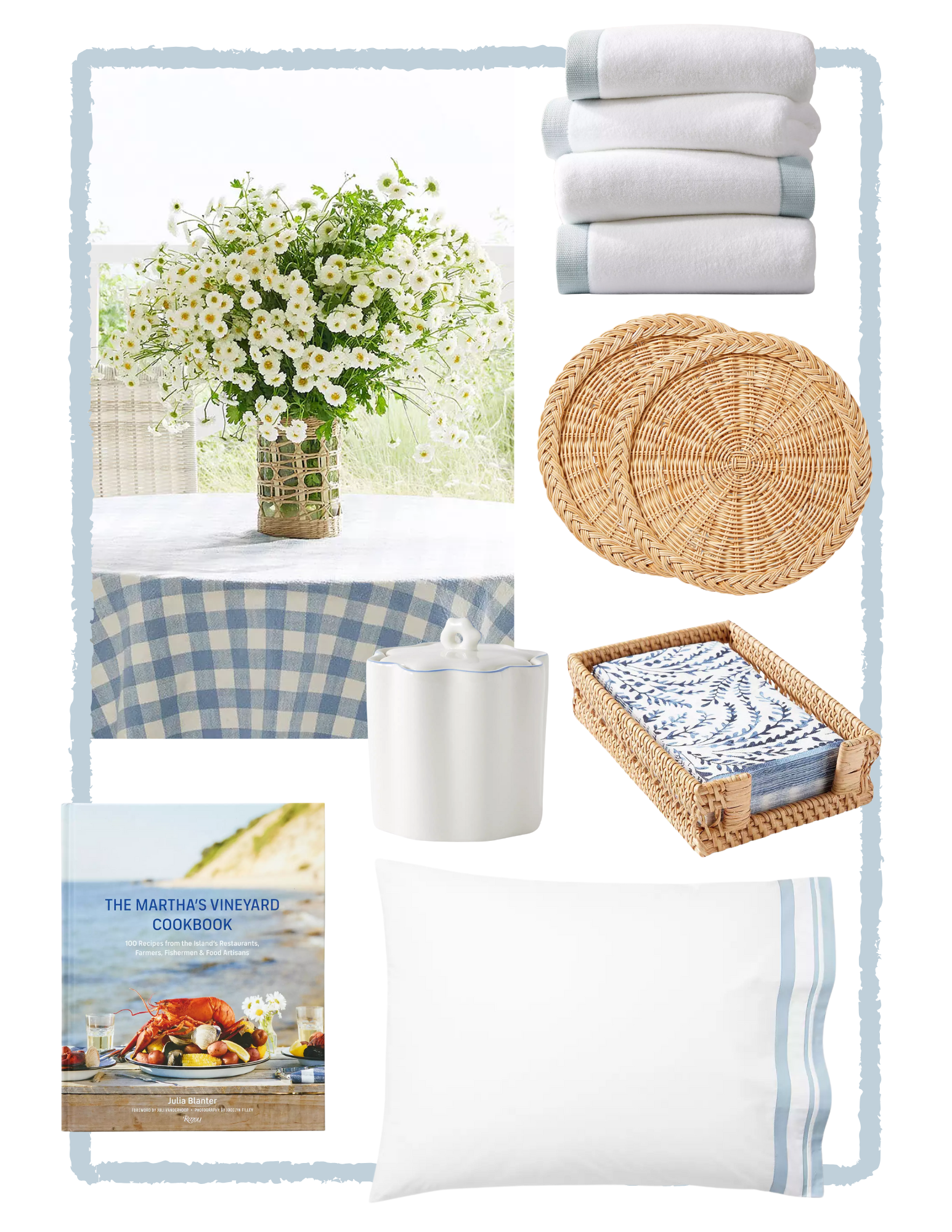 Desiree Leone of Beautifully Seaside shares Nancy Meyers approved coastal decor under $50, just in time for summer.