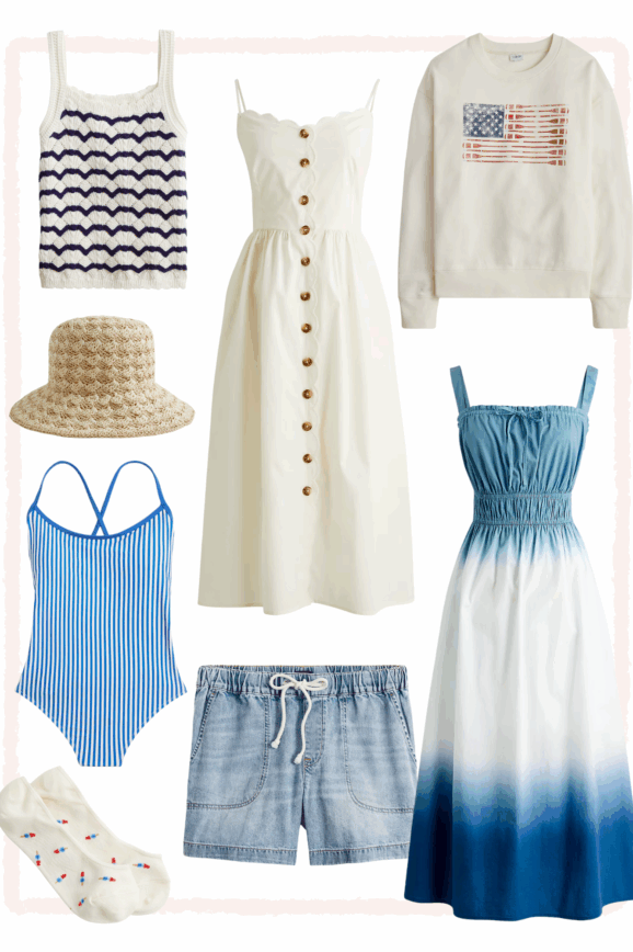 Desiree Leone of Beautifully Seaside shares, 9 J.Crew Factory finds that feel like summer on Nantucket.
