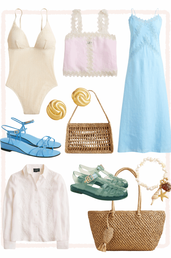 Desiree Leone of Beautifully Seaside shares, Everything You Need for a Dreamy Coastal Summer—From J.Crew’s New Drop.