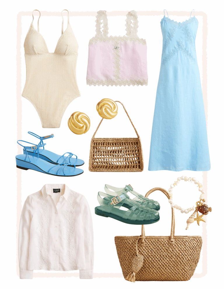 Desiree Leone of Beautifully Seaside shares, Everything You Need for a Dreamy Coastal Summer—From J.Crew’s New Drop.
