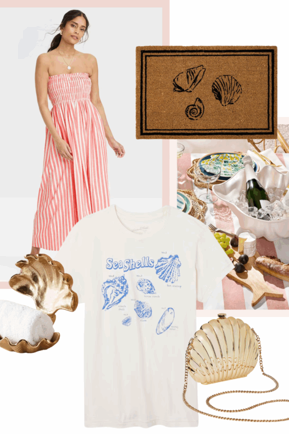 Desiree Leone of Beautifully Seaside shares, the prettiest coastal decor (and more!) I just found at Target.