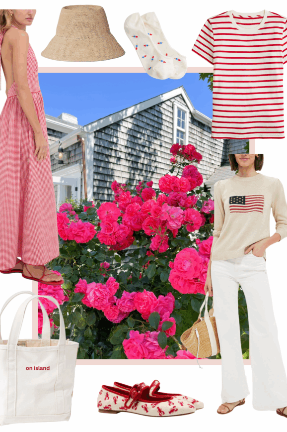 How to Add a Touch of Americana to Your Summer Wardrobe (Nancy Meyers Style), sharing my favorite Nancy Meyers-inspired summer favorites.