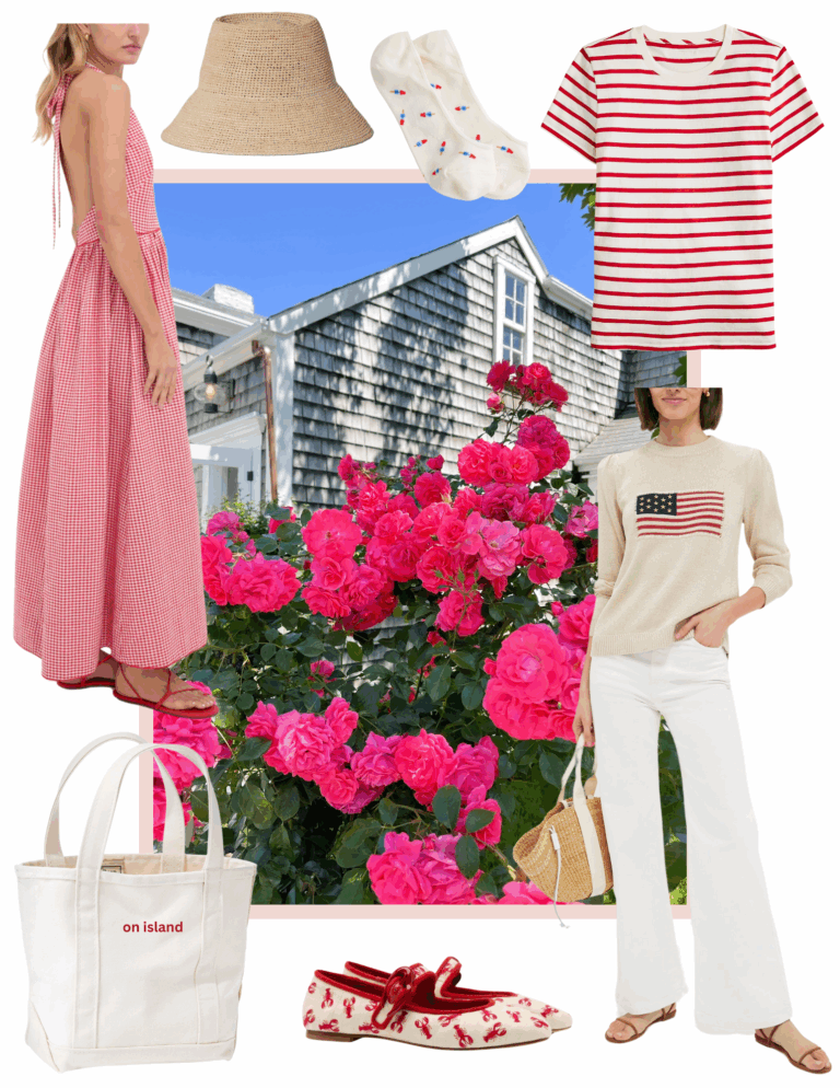 How to Add a Touch of Americana to Your Summer Wardrobe (Nancy Meyers Style), sharing my favorite Nancy Meyers-inspired summer favorites.