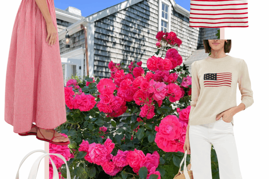 How to Add a Touch of Americana to Your Summer Wardrobe (Nancy Meyers Style), sharing my favorite Nancy Meyers-inspired summer favorites.