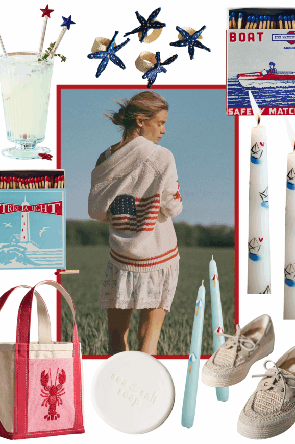 How to Make Your Fourth of July Feel Like a Page Out of Martha Stewart Living—featuring all the coastal-inspired touches you’ll love.
