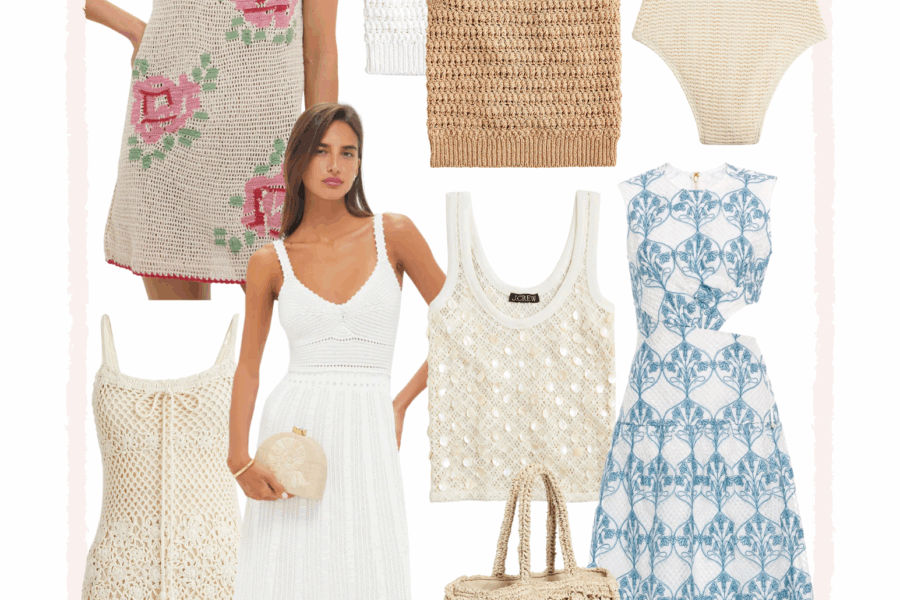 If You’re Not Wearing Crochet Yet This Summer—Start Here — These soft, textured pieces give your wardrobe that breezy, coastal feel.
