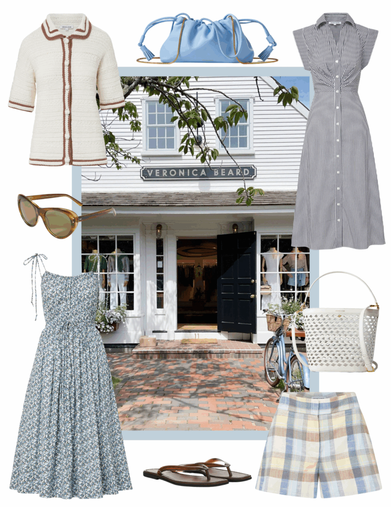 The Summer Looks I’m Loving From Veronica Beard on Nantucket, including beautiful dresses and more for vacation.