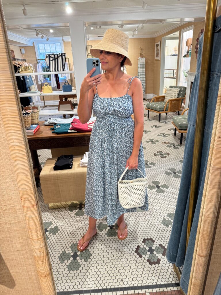 Everything I Tried on (and Wanted) at Veronica Beard Nantucket that are perfect for summer getaways this season.