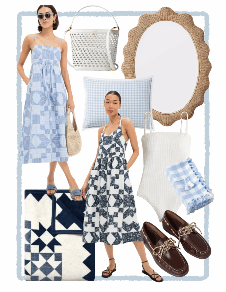 How to Get That 'Cottage by the Sea' Aesthetic With Just a Few Pretty Pieces, including the perfect pretty dresses and home decor pieces.