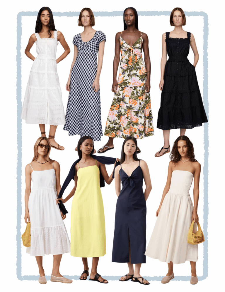 What to Wear in Late Summer? Start with These 8 Easy Dresses