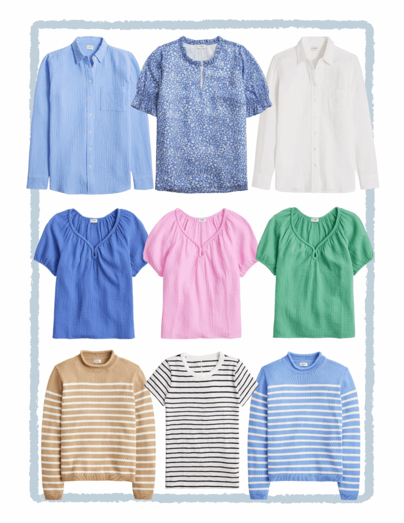 The Cutest Tops Under $60 That Look Coastal Chic, perfect for that New England vibe we love so much for summer.