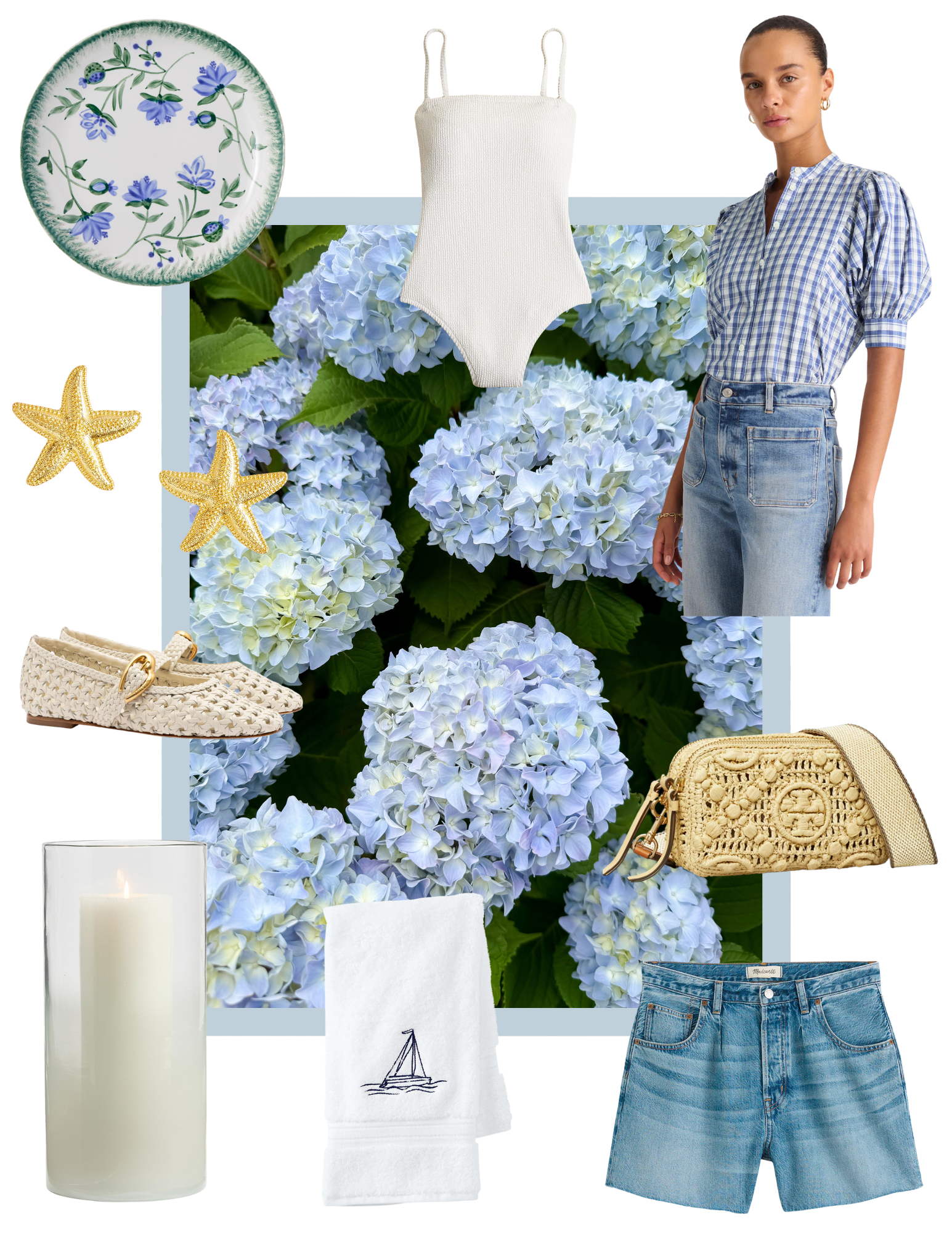 My late summer wishlist that feels like a walk through Sconset, from the cutest one-piece to the prettiest crossbody bag.