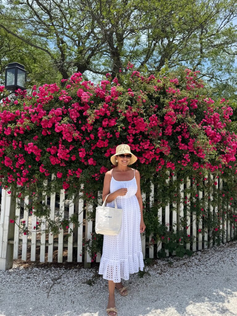 Everything I Wore on Nantucket This Summer, including the best one piece swimsuits, best jeans, raffia hat, and more!