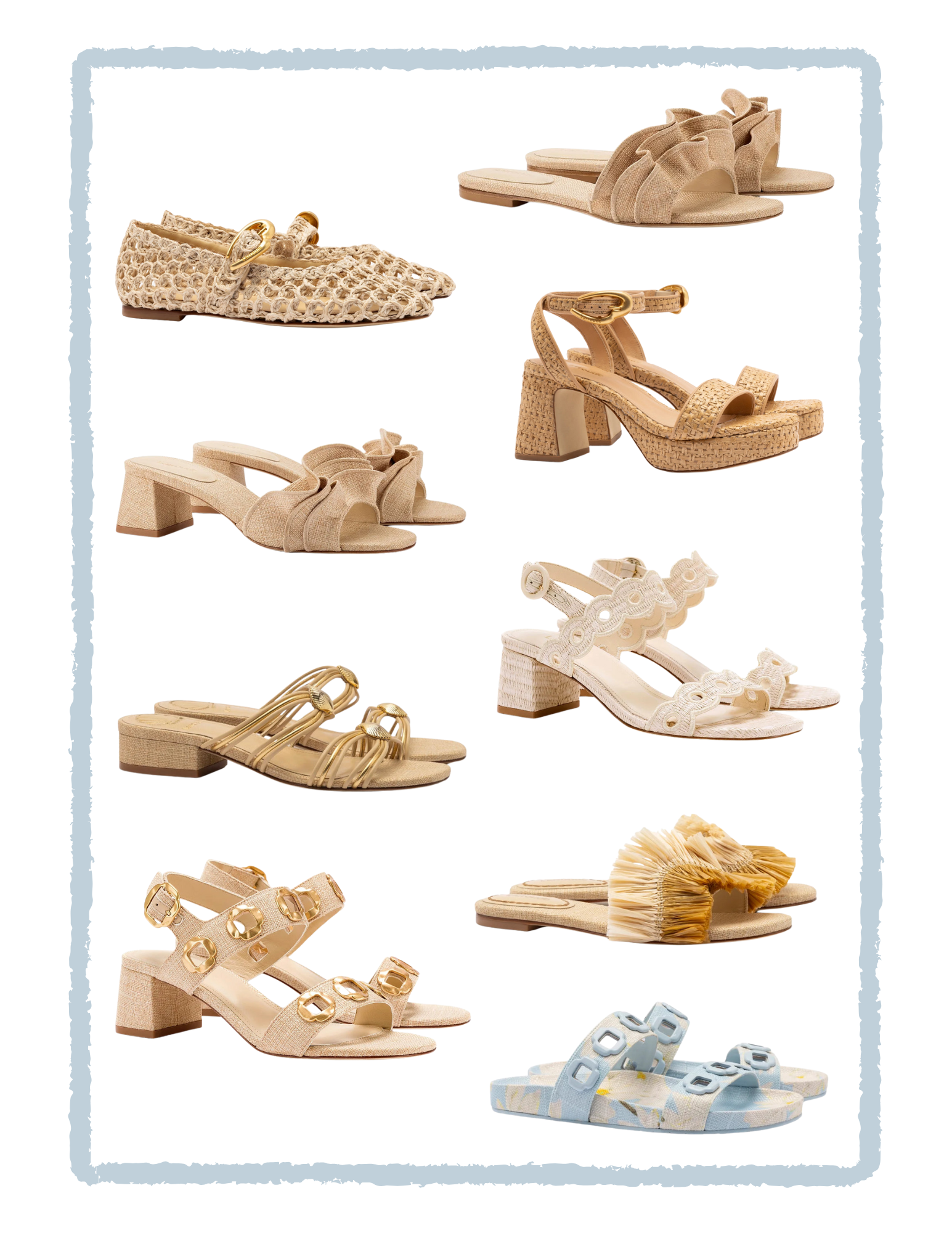 The cutest raffia shoes are 40% off right now at Larroudé. Shop them in the prettiest styles for summer and beyond.