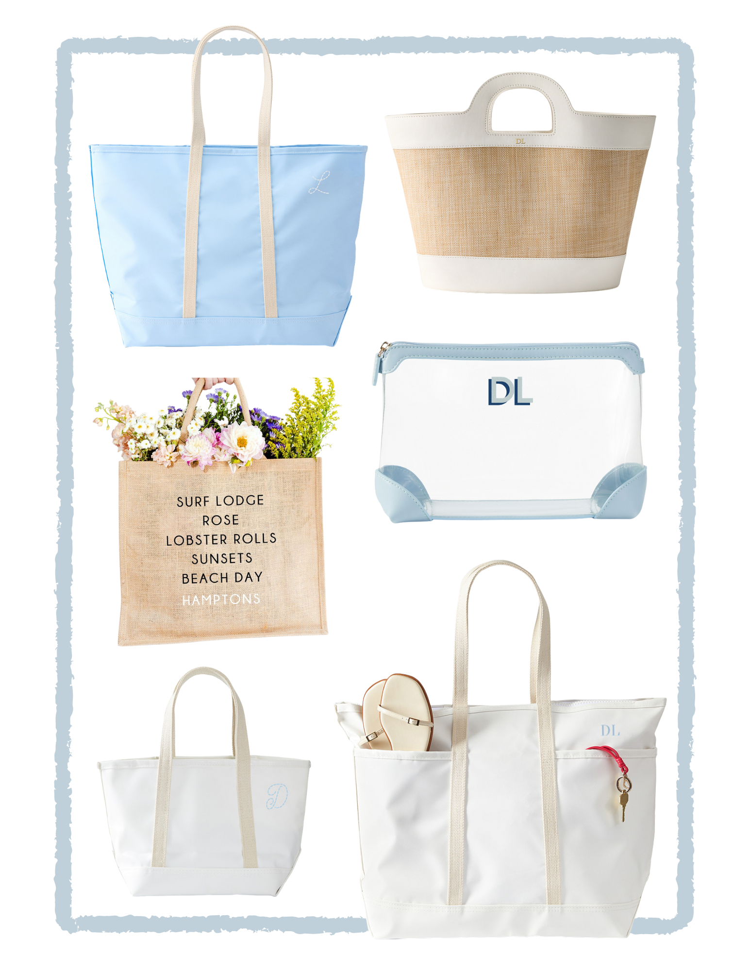 Your Guide to the Chicest Monogrammed Bags for Summer