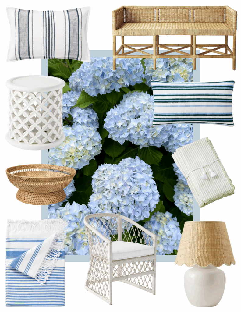 Love A Coastal Vibe? These Pieces Look Straight Out Of A Nantucket Beach House (On Sale), including lots of wicker, stripes, and more.