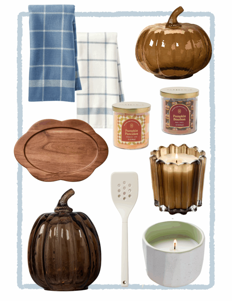 Everything in my Target cart this week feels like fall in the best way, from pumpkins to candles– it's all so good!