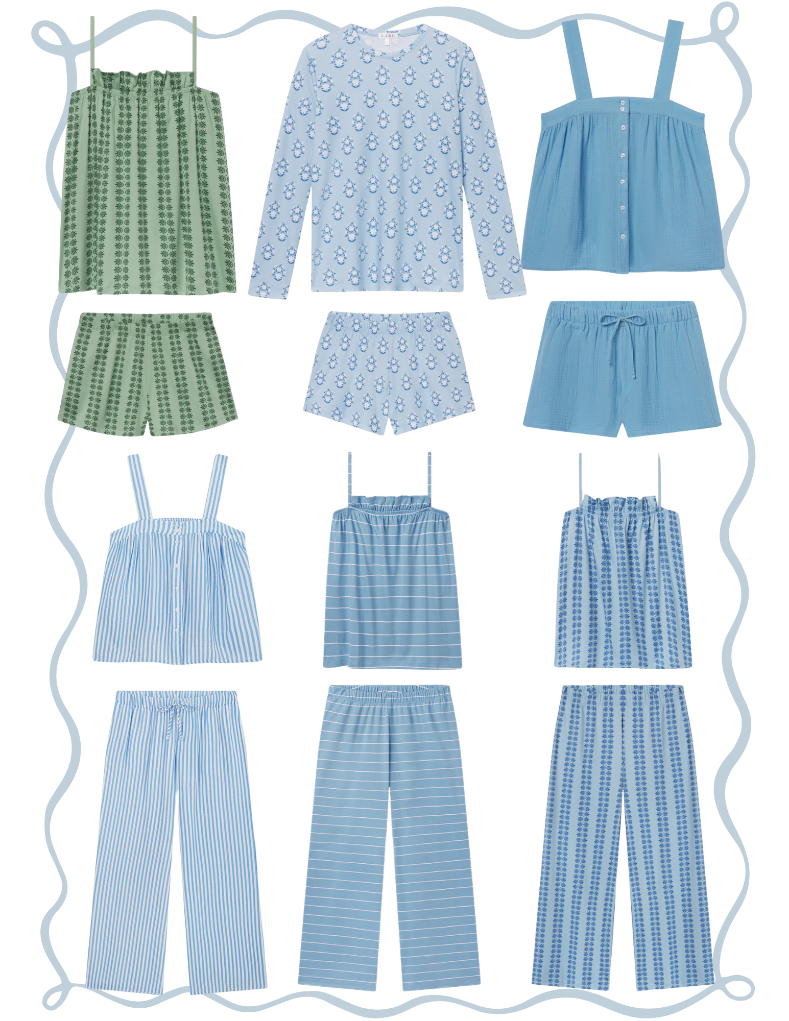 New Lake Pajamas Just Dropped — and I Want Every Pair, including shorts and pants sets that are so soft and dreamy.